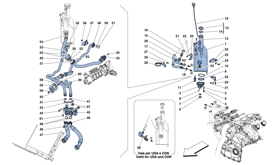 Schematic: Lubrication System: Tank