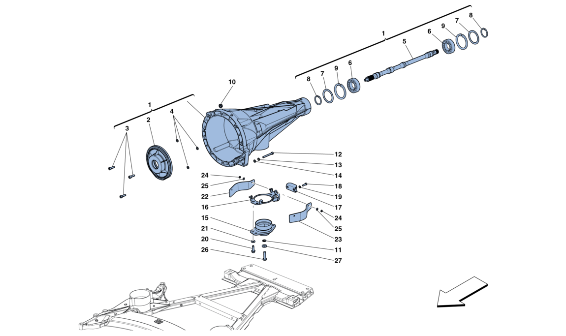 Schematic: Transmission Housing