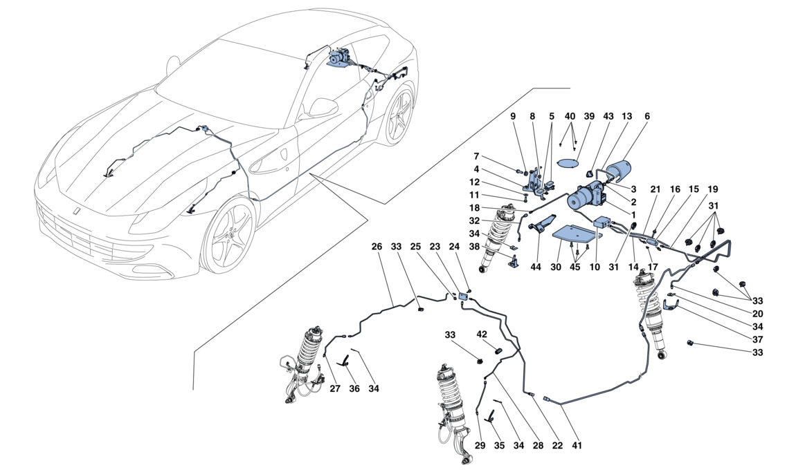 Schematic: Vehicle Lift System