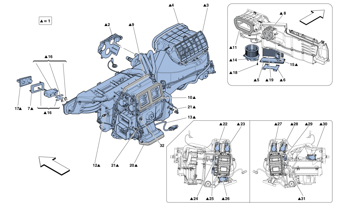 Schematic: Evaporator Unit