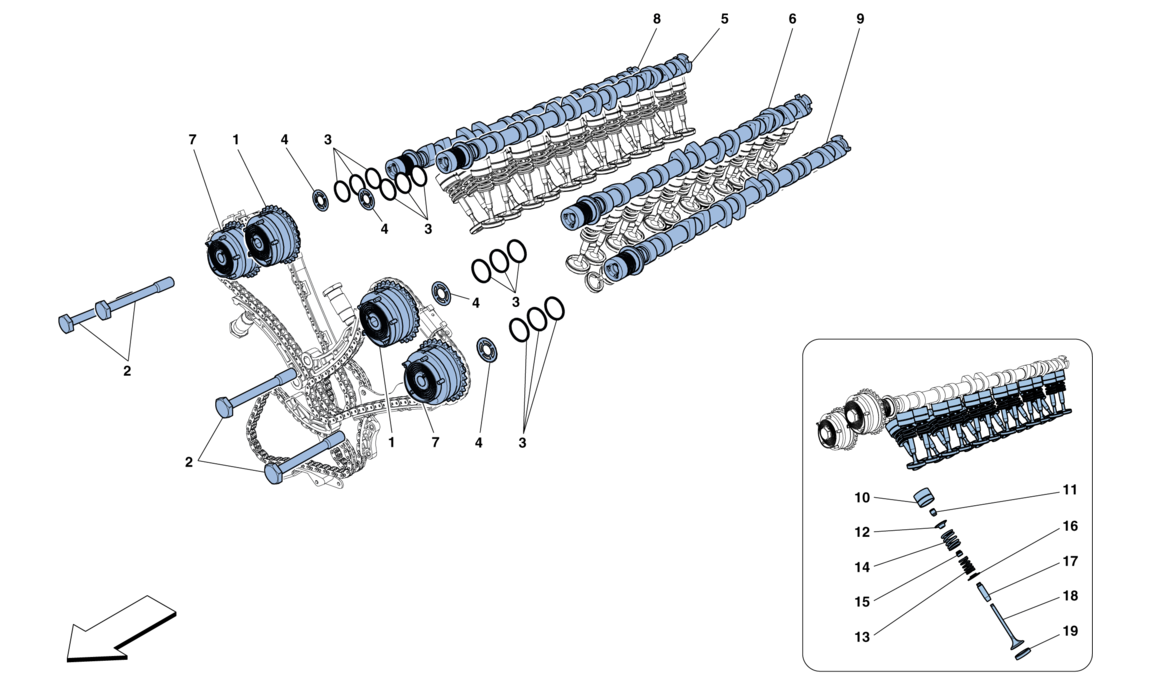 Schematic: Timing System - Tappets