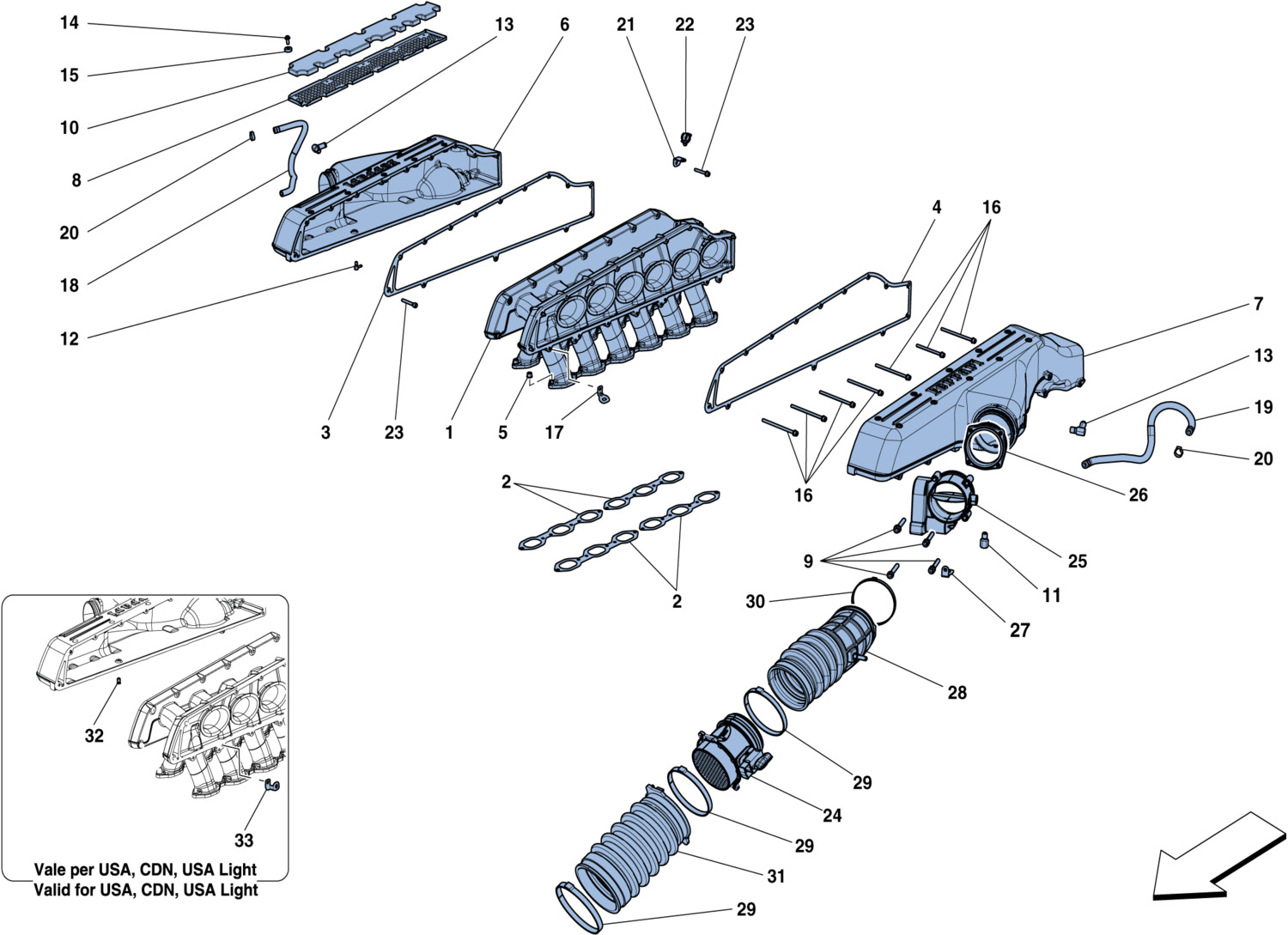 Schematic: Intake Manifold