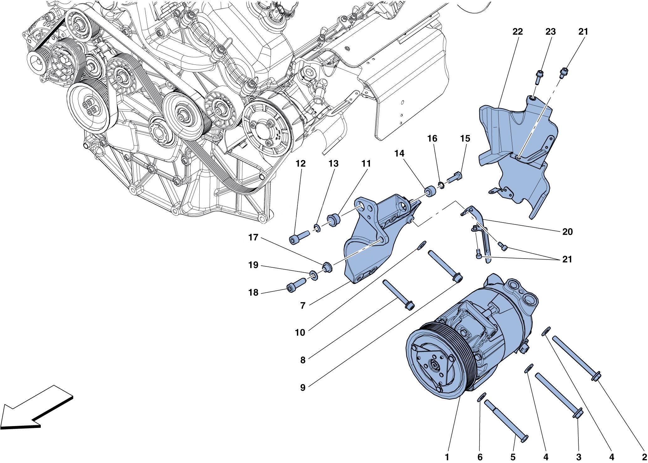 Schematic: Ac System Compressor