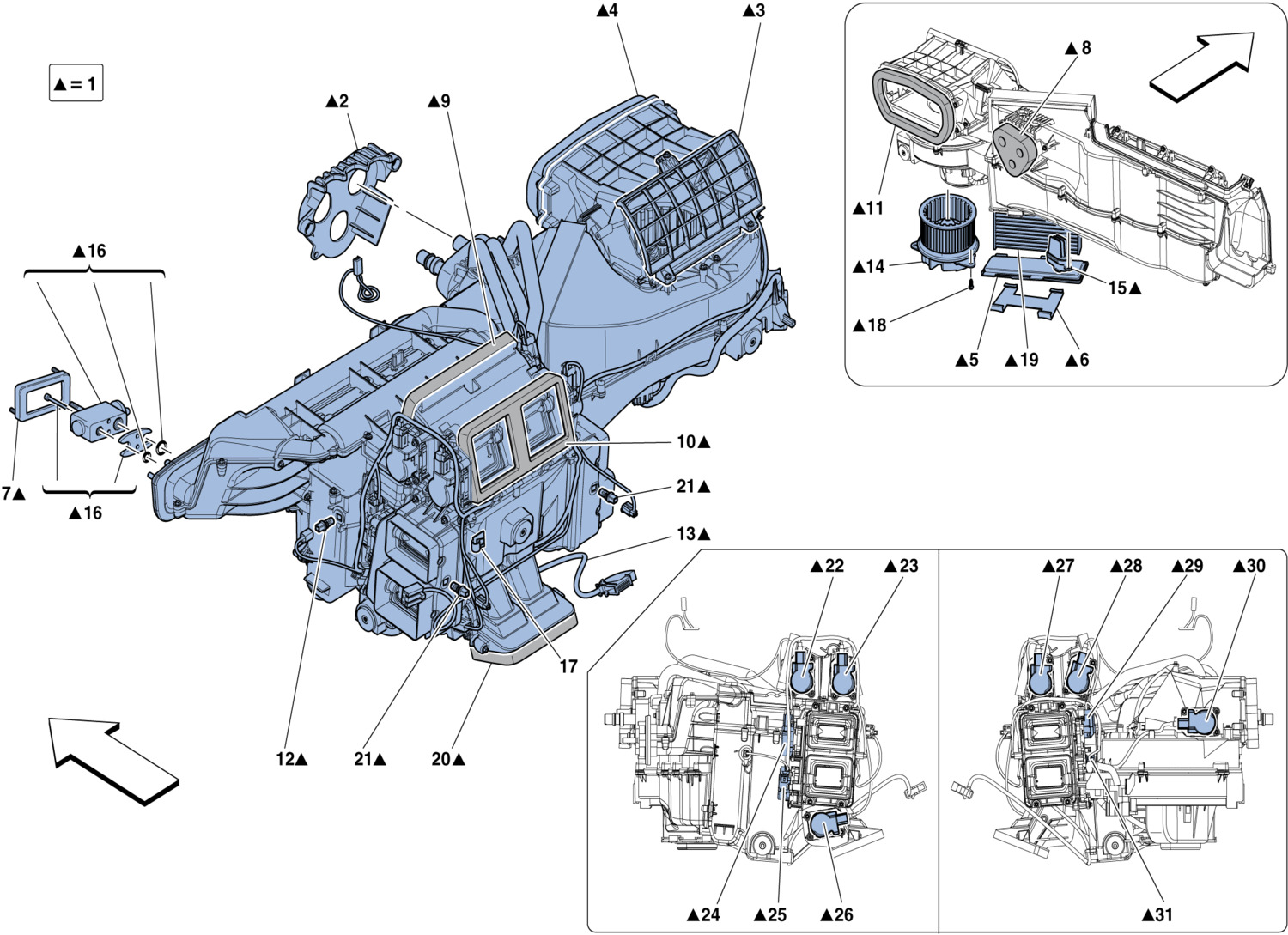 Schematic: Evaporator Unit