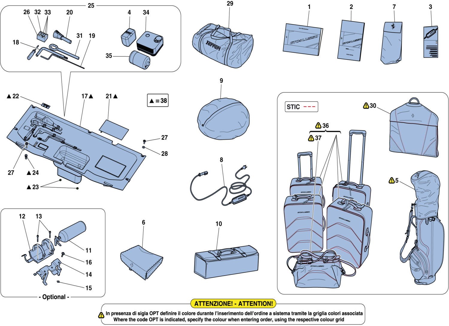 Schematic: Tools And Accessories