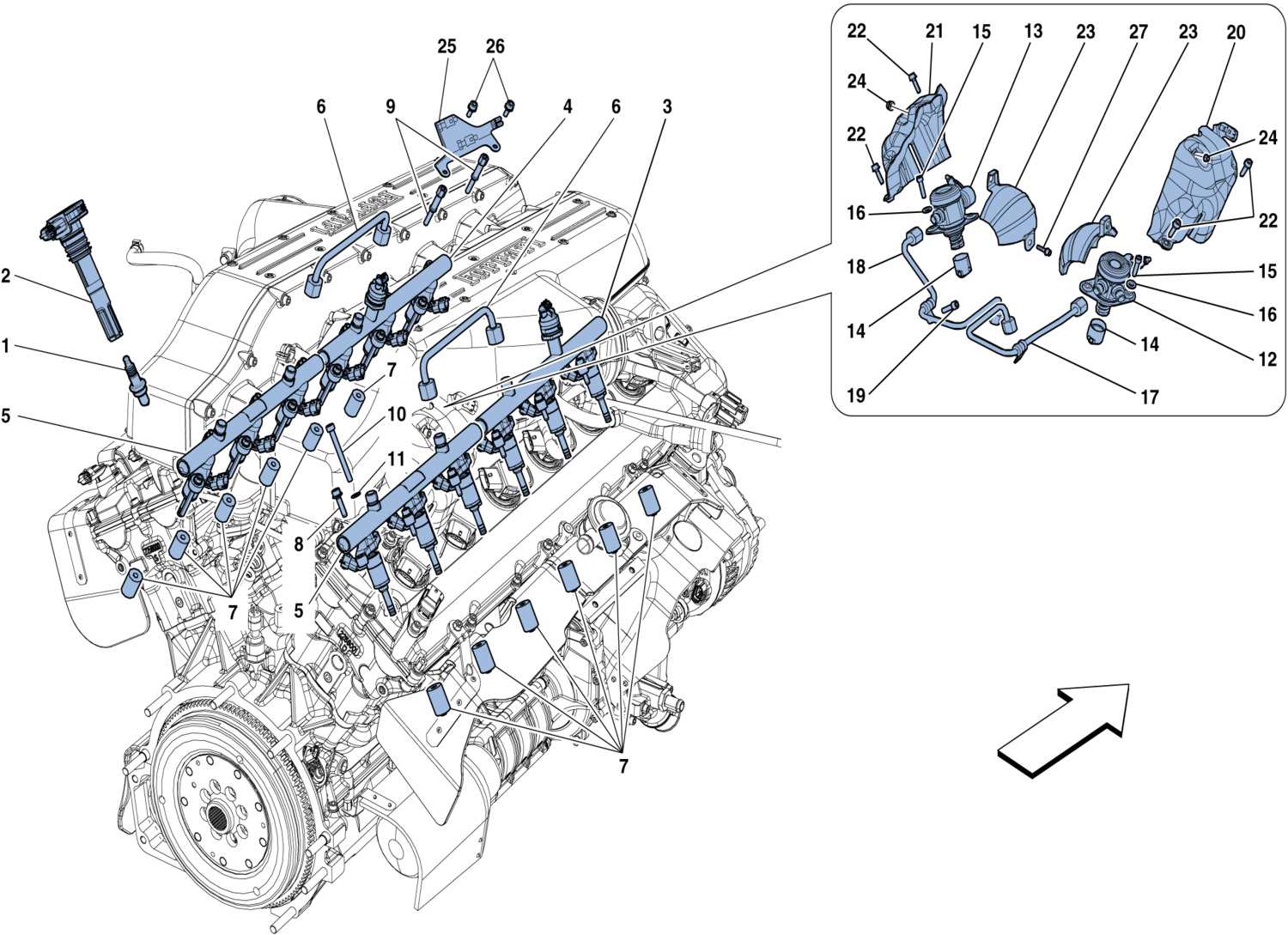 Schematic: Injection - Ignition System