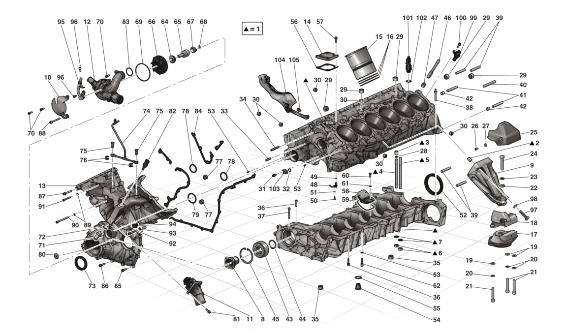 Schematic: Crankcase