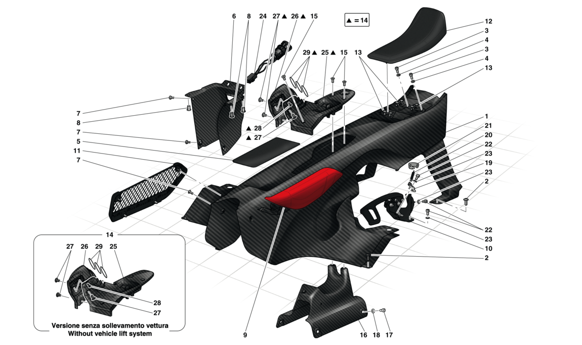 Schematic: Passenger Compartment Trim And Accessories