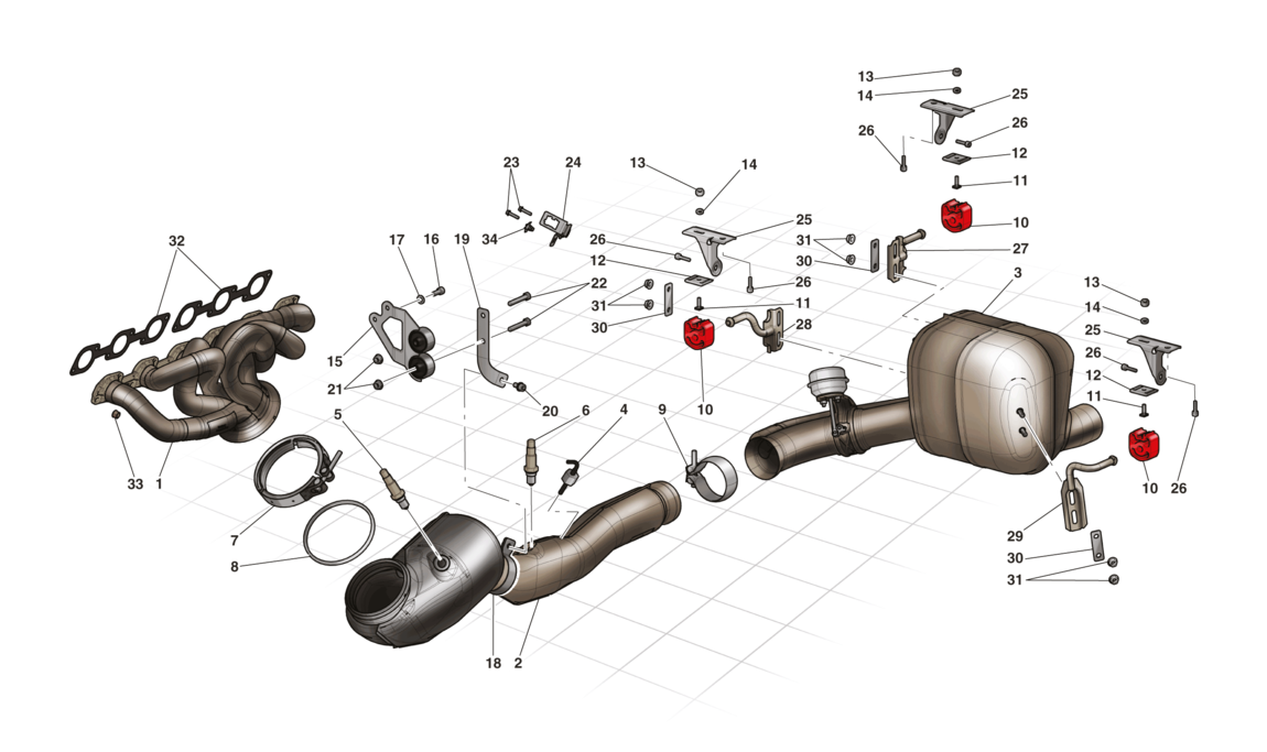 Schematic: Exhaust System