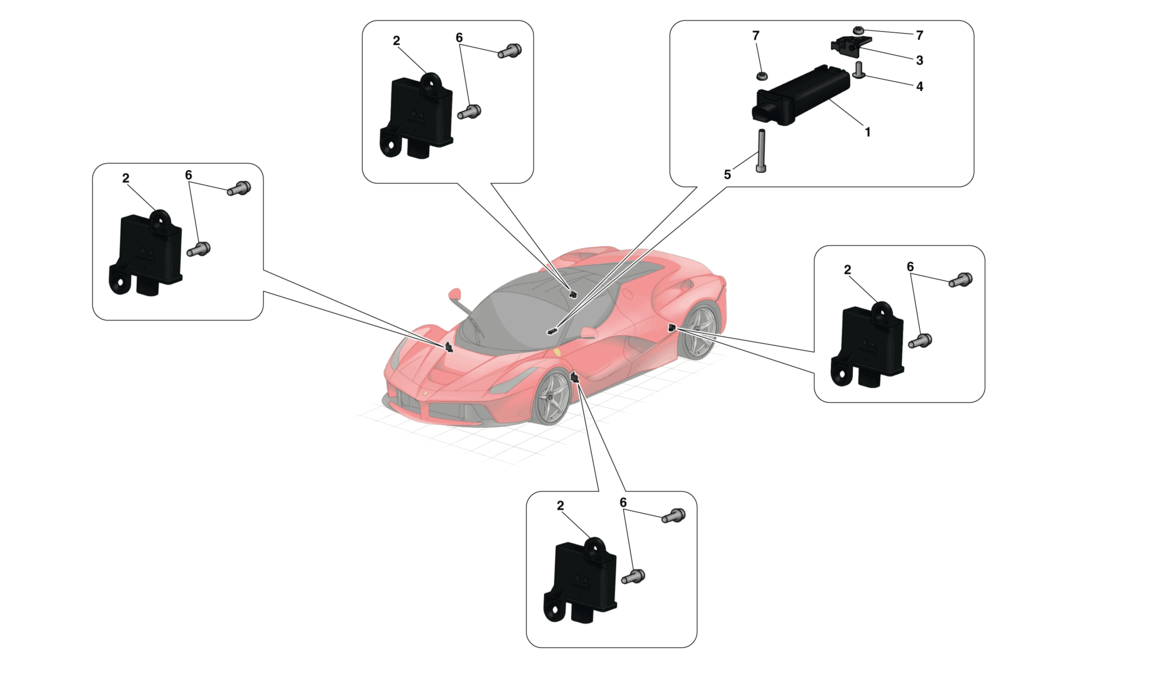 Schematic: Tyre Pressure Monitoring System