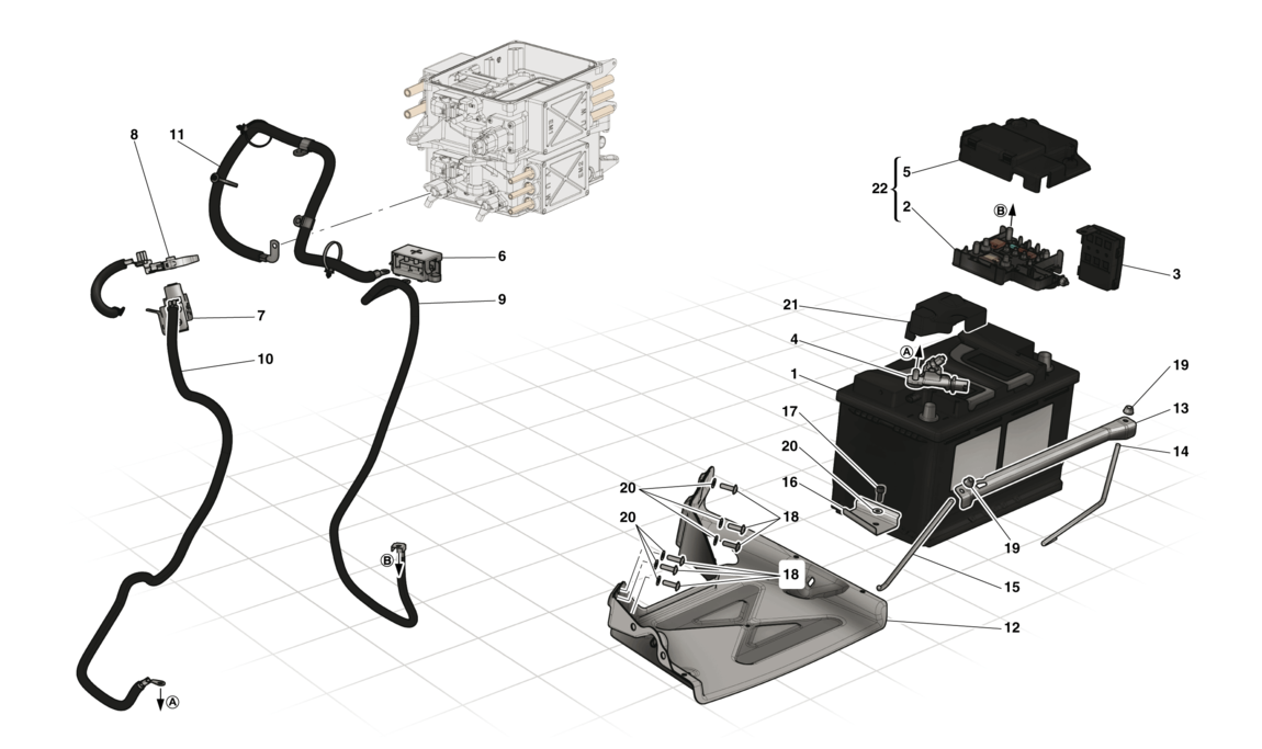 Schematic: Starter Battery