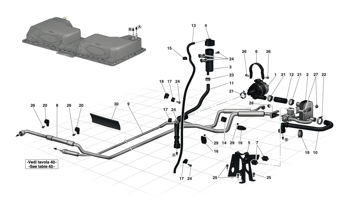 Schematic: Battery Cooling System