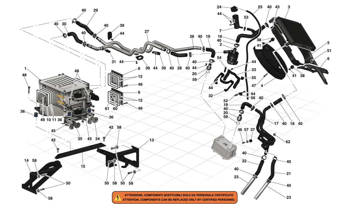 Schematic: Inverter And Cooling