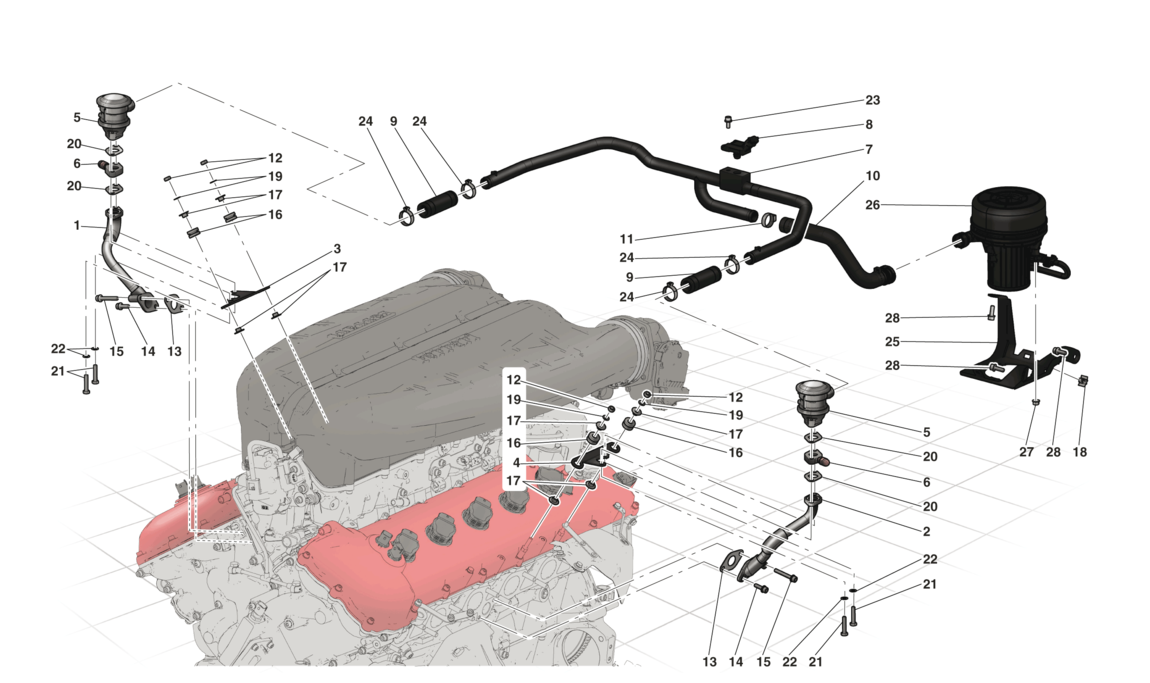 Schematic: Secondary Air System