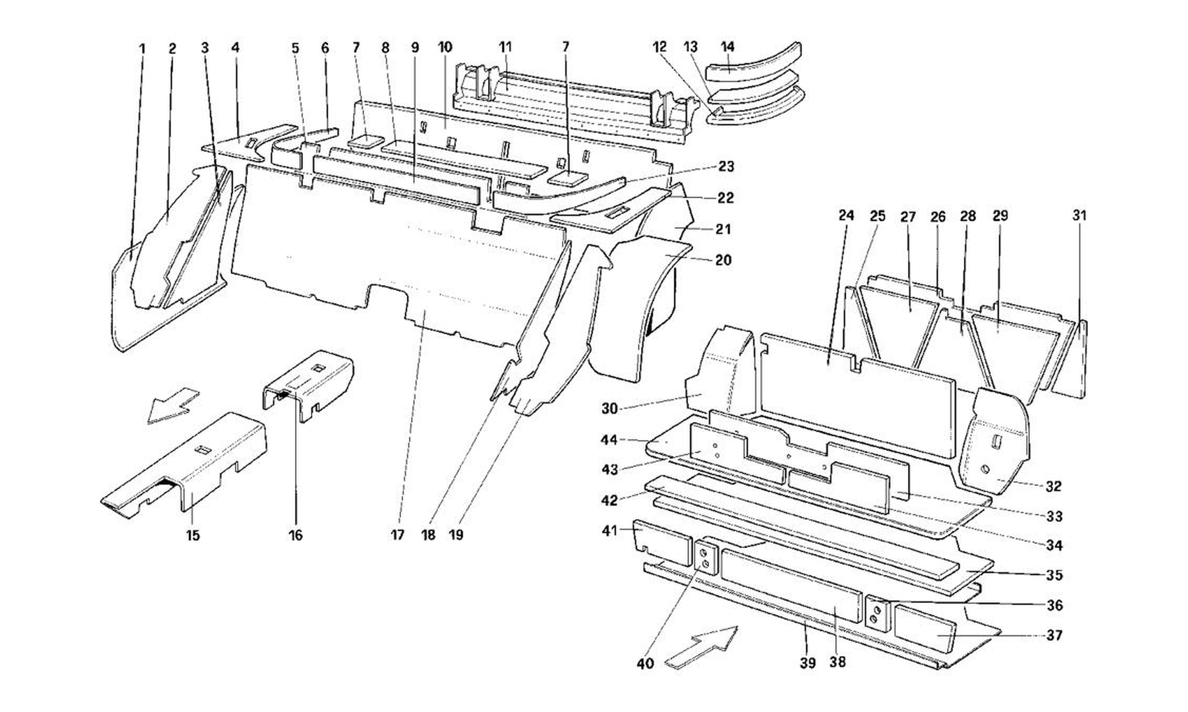 Schematic: Luggage And Passenger Compartment, Insulation - 3.2