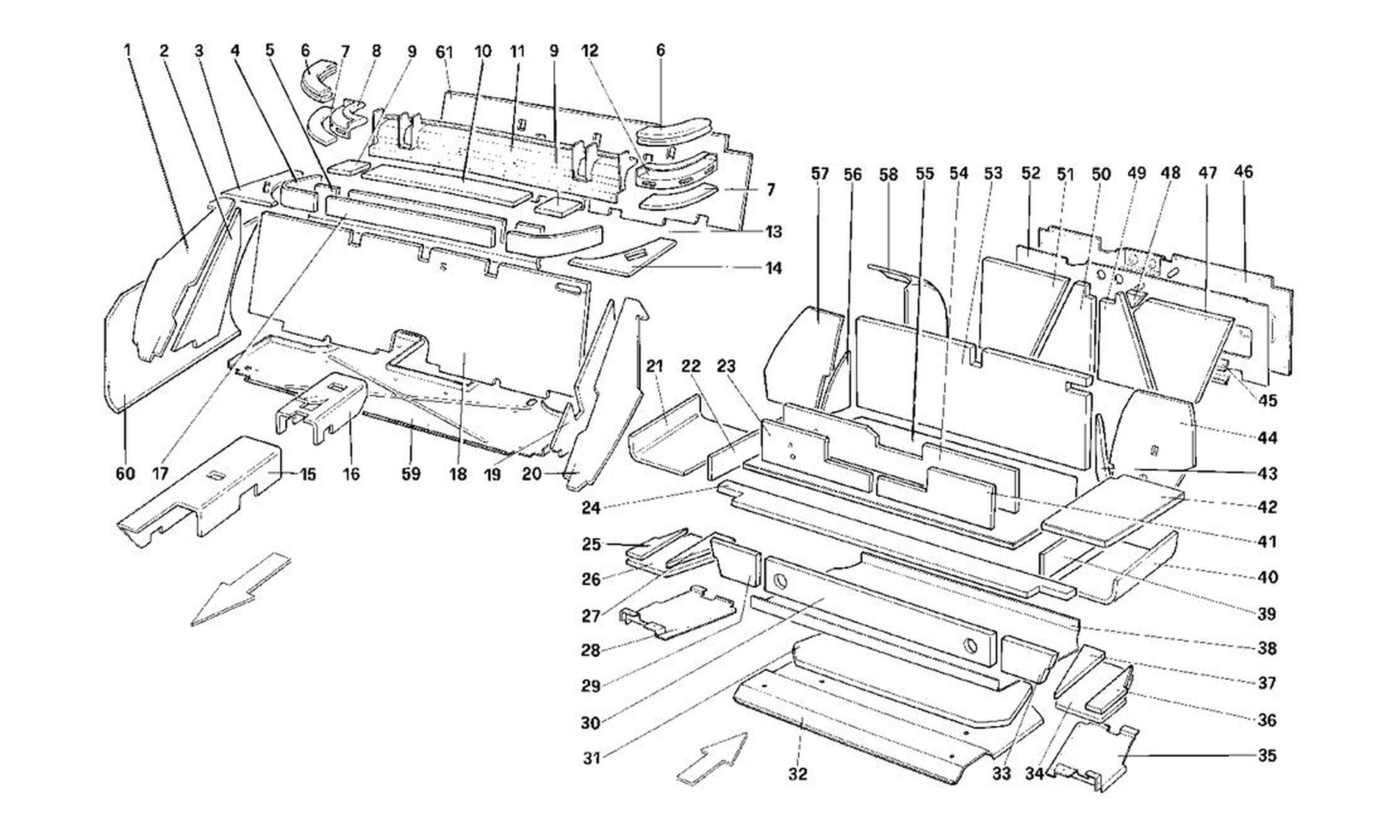 Schematic: Luggage And Passenger Compartment, Insulation - 3.2