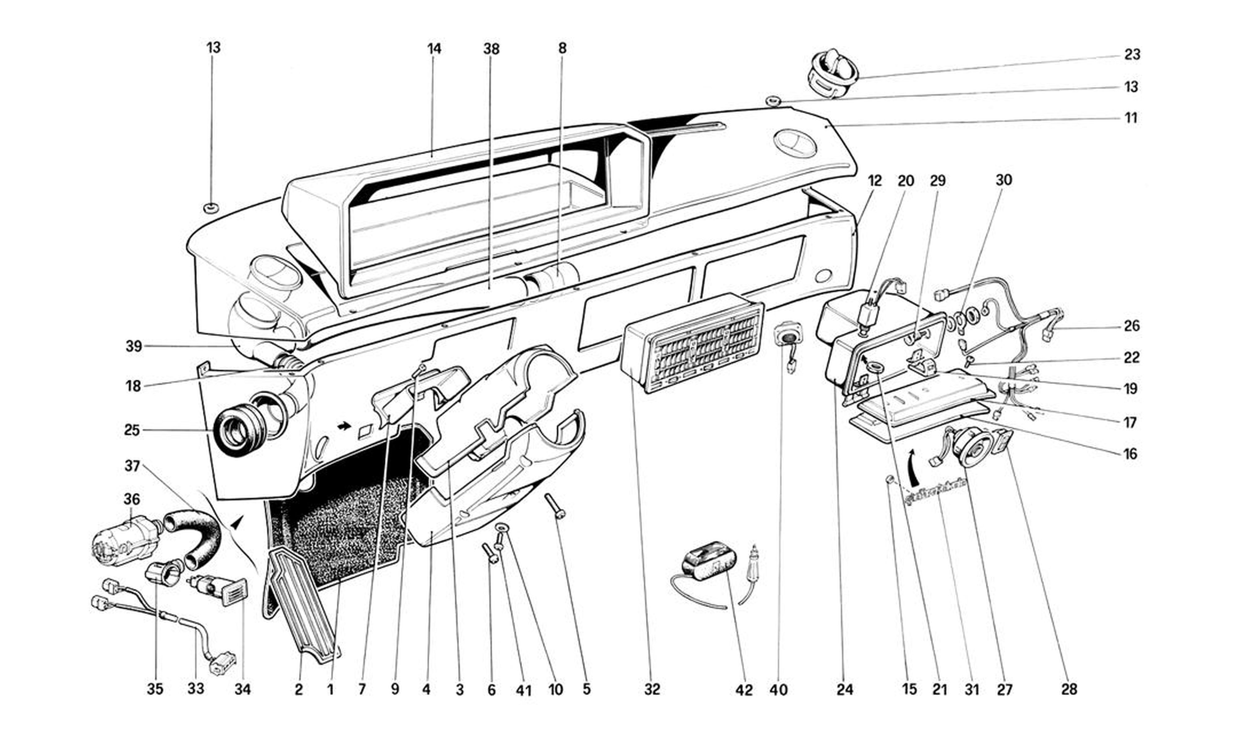 Schematic: Instruments Panel