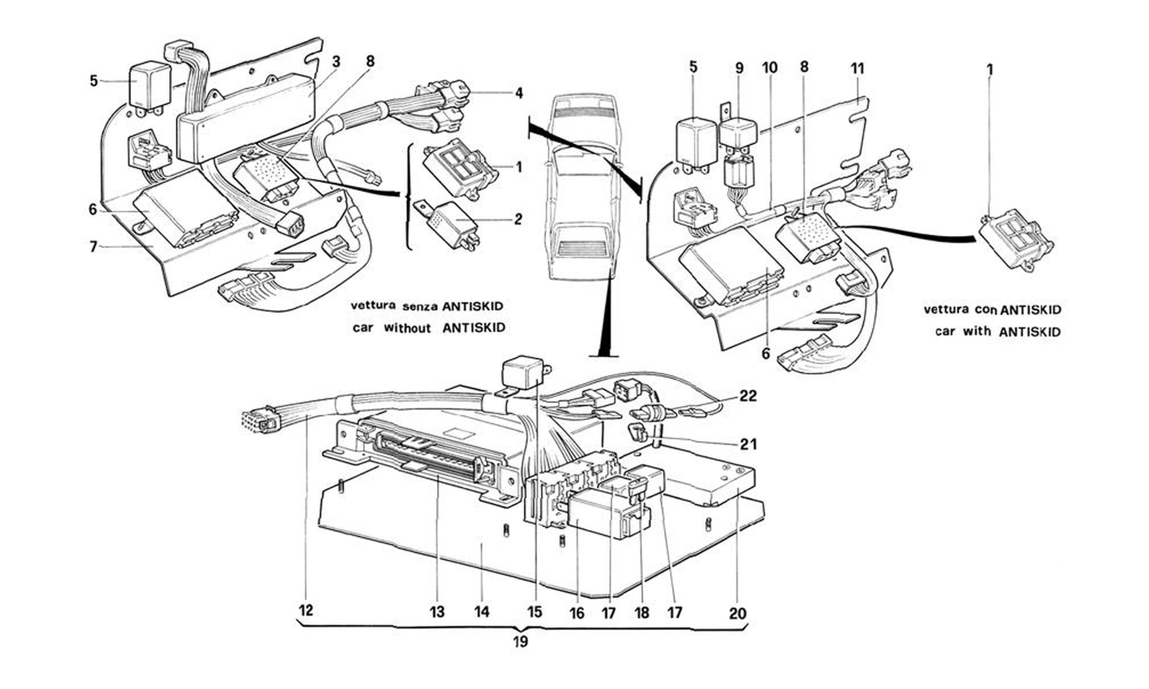 Schematic: Secondary Electrical Boards - Ch88 Excluded