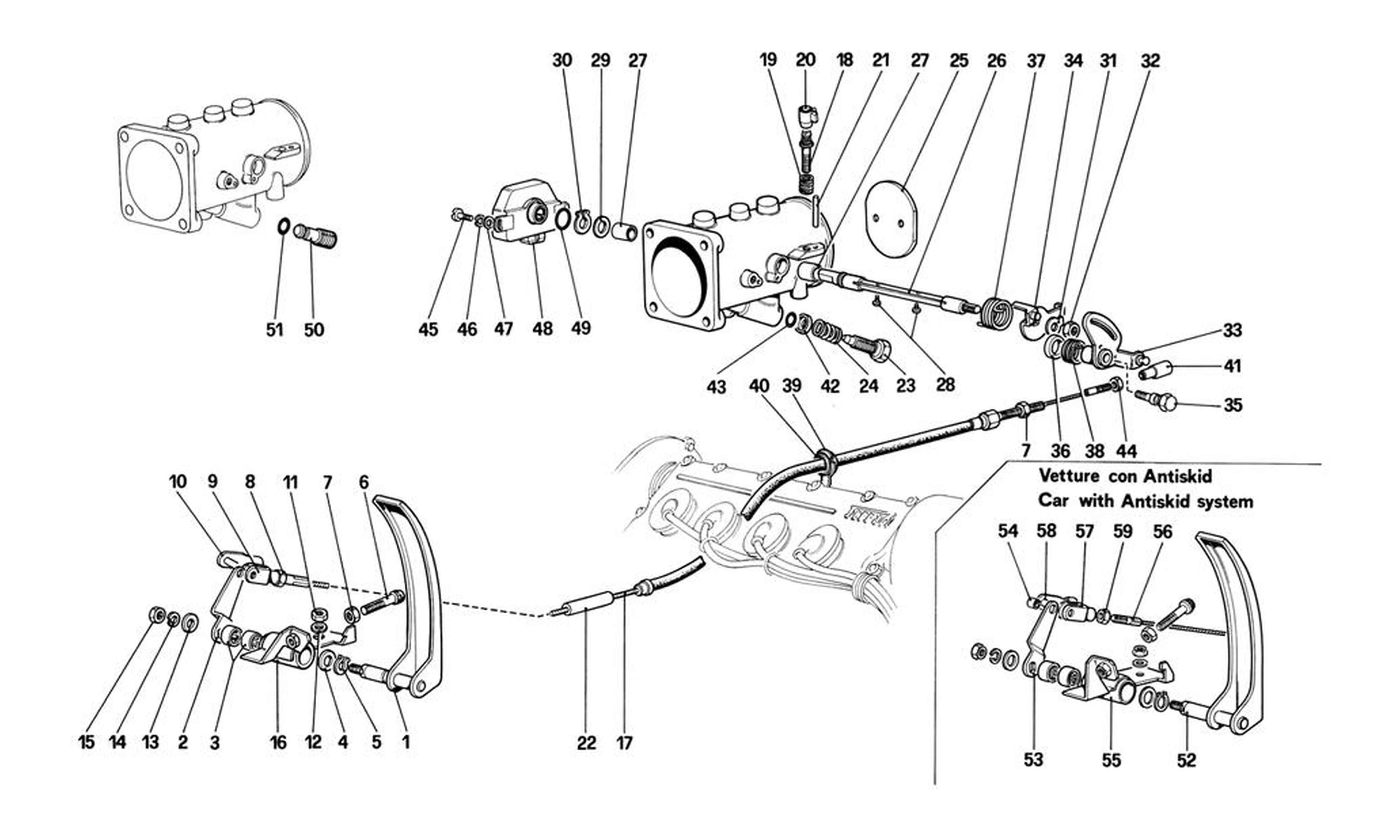Schematic: Throttle Housing And Linkage