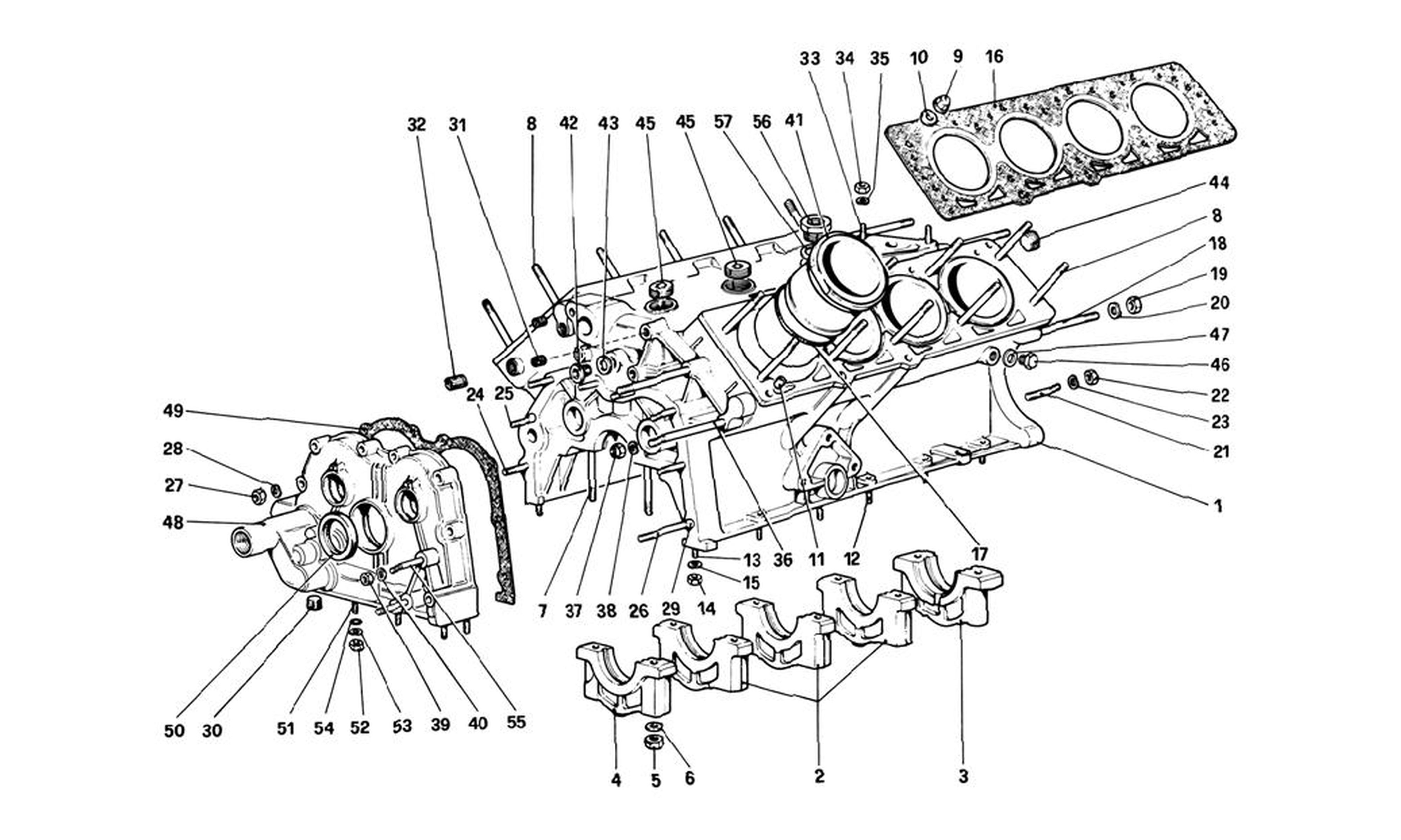 Schematic: Crankcase