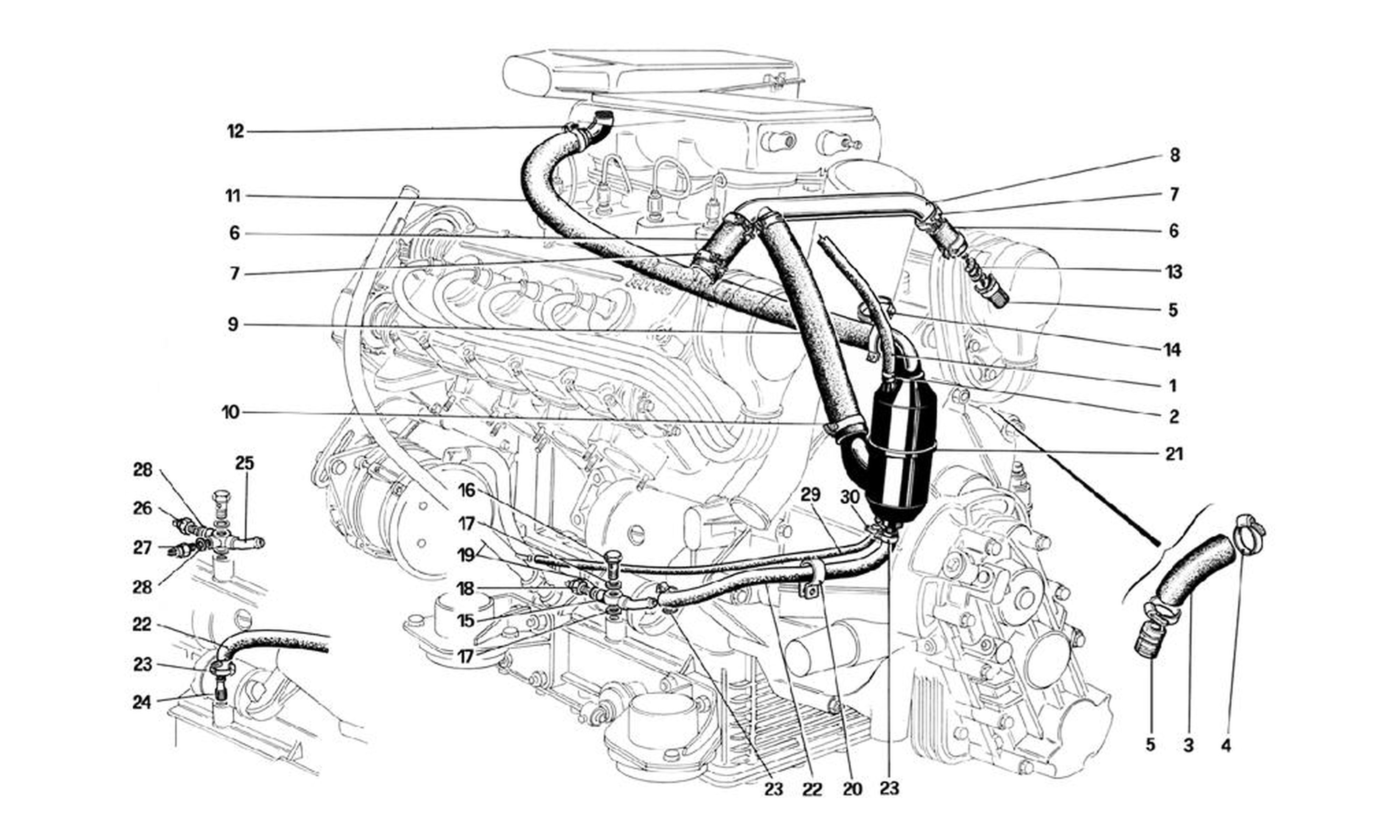 Schematic: Blow - By System