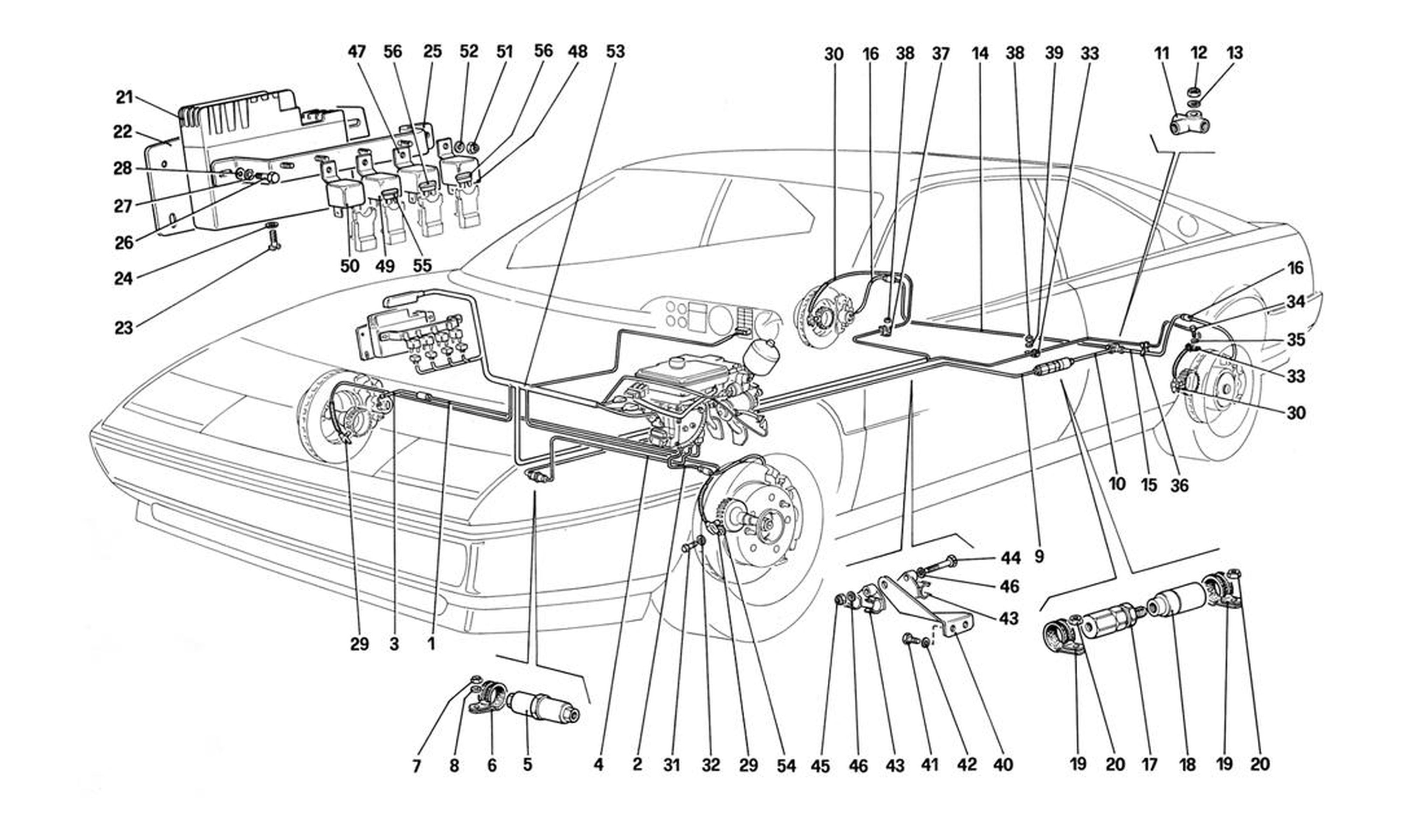 Schematic: Anti Skid System