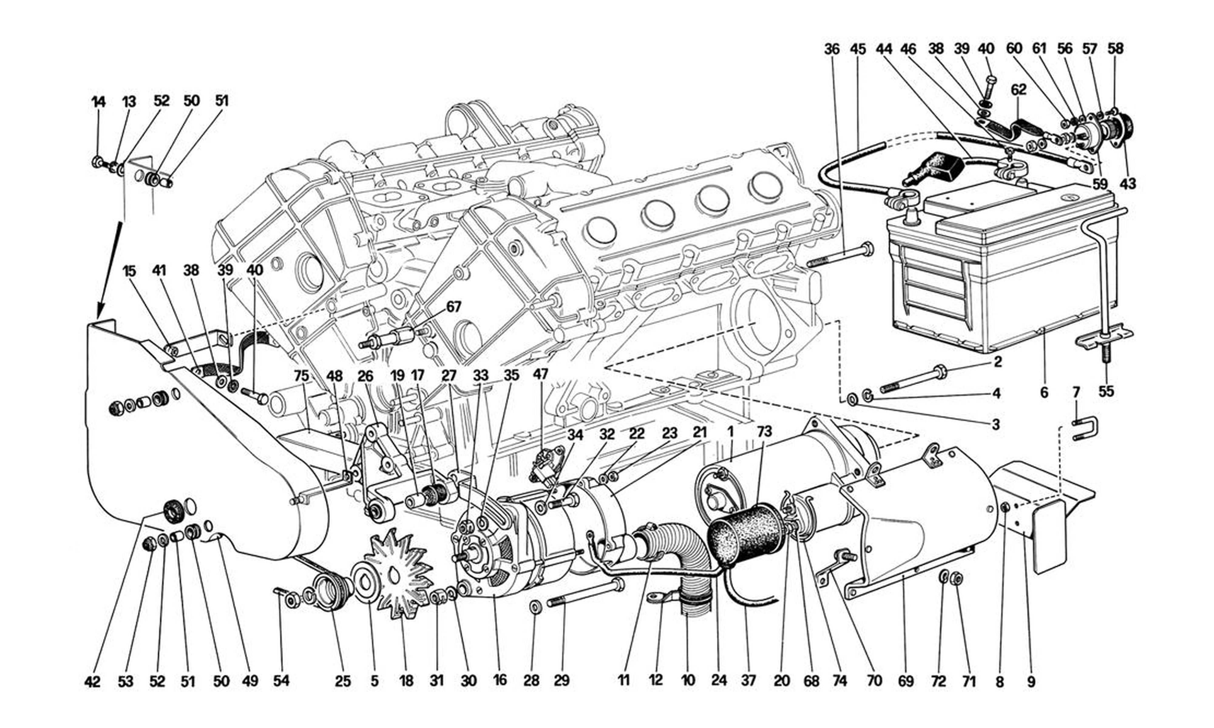 Schematic: Electric Generation System