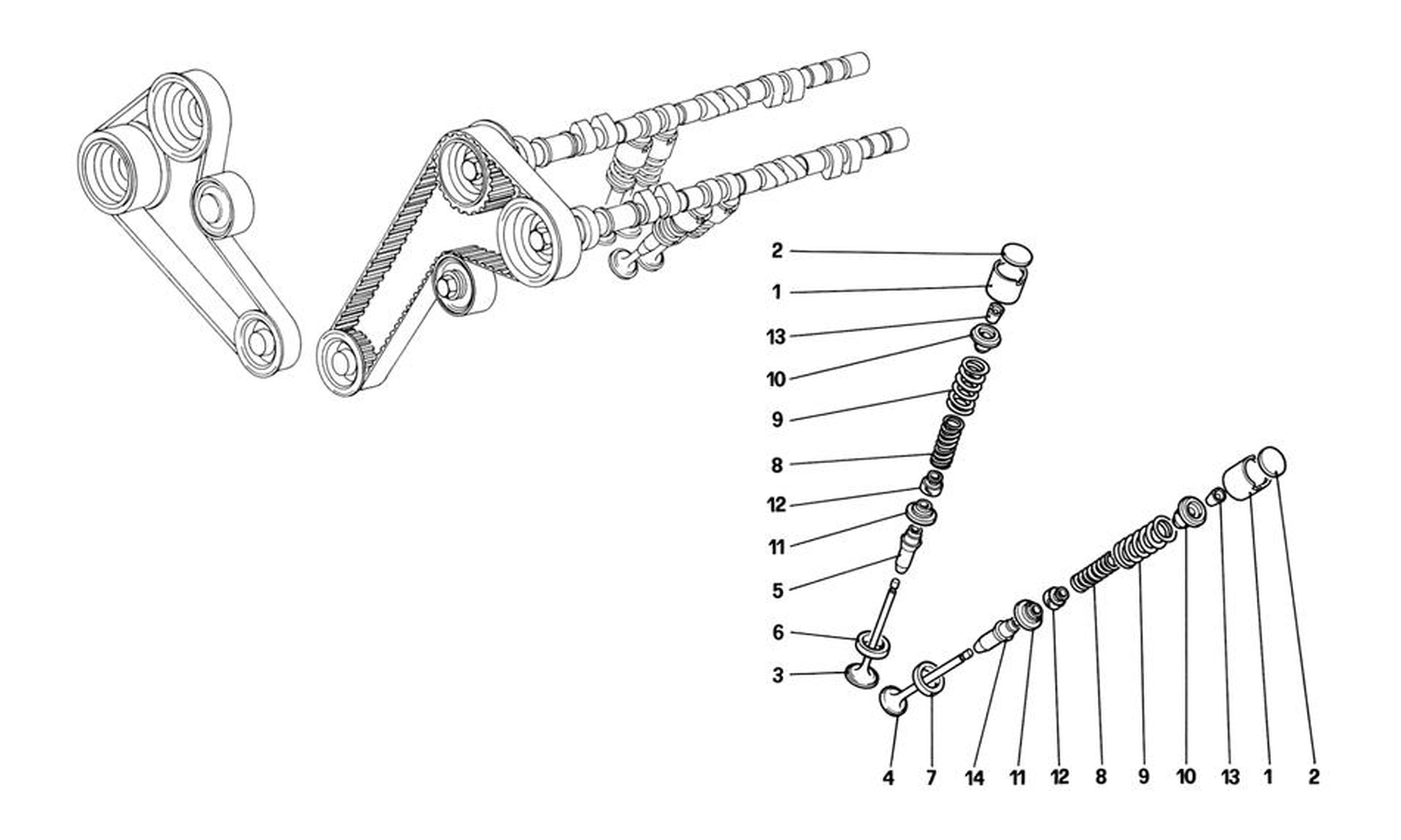 Schematic: Timing System - Tappets