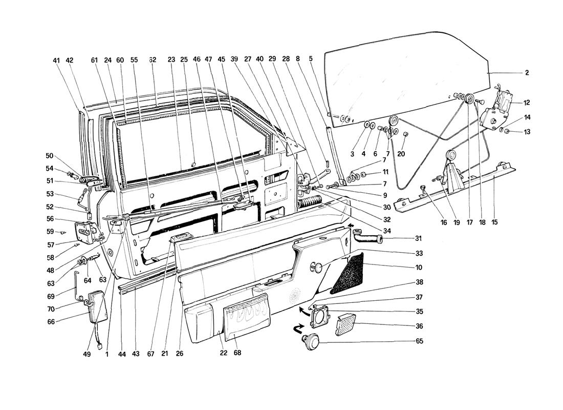 Schematic: Doors