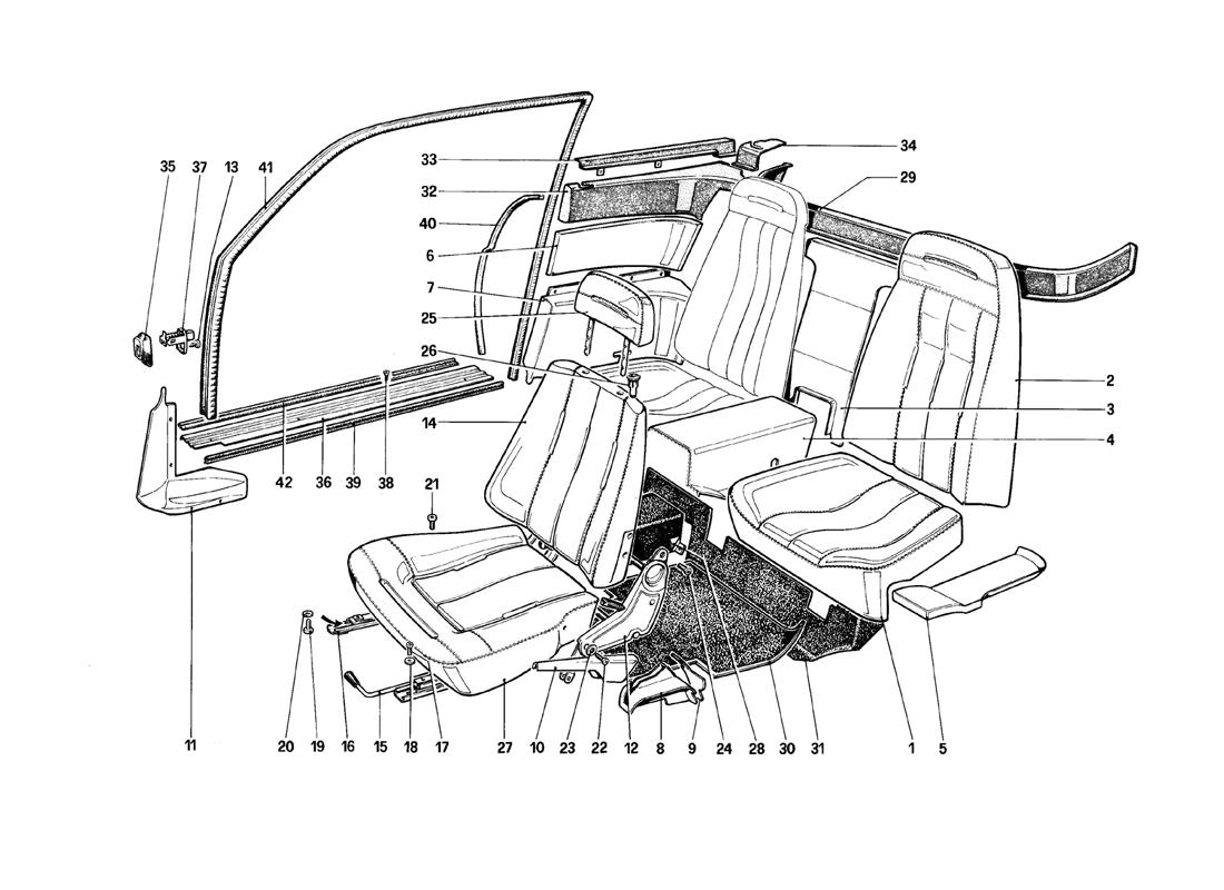 Schematic: Seats