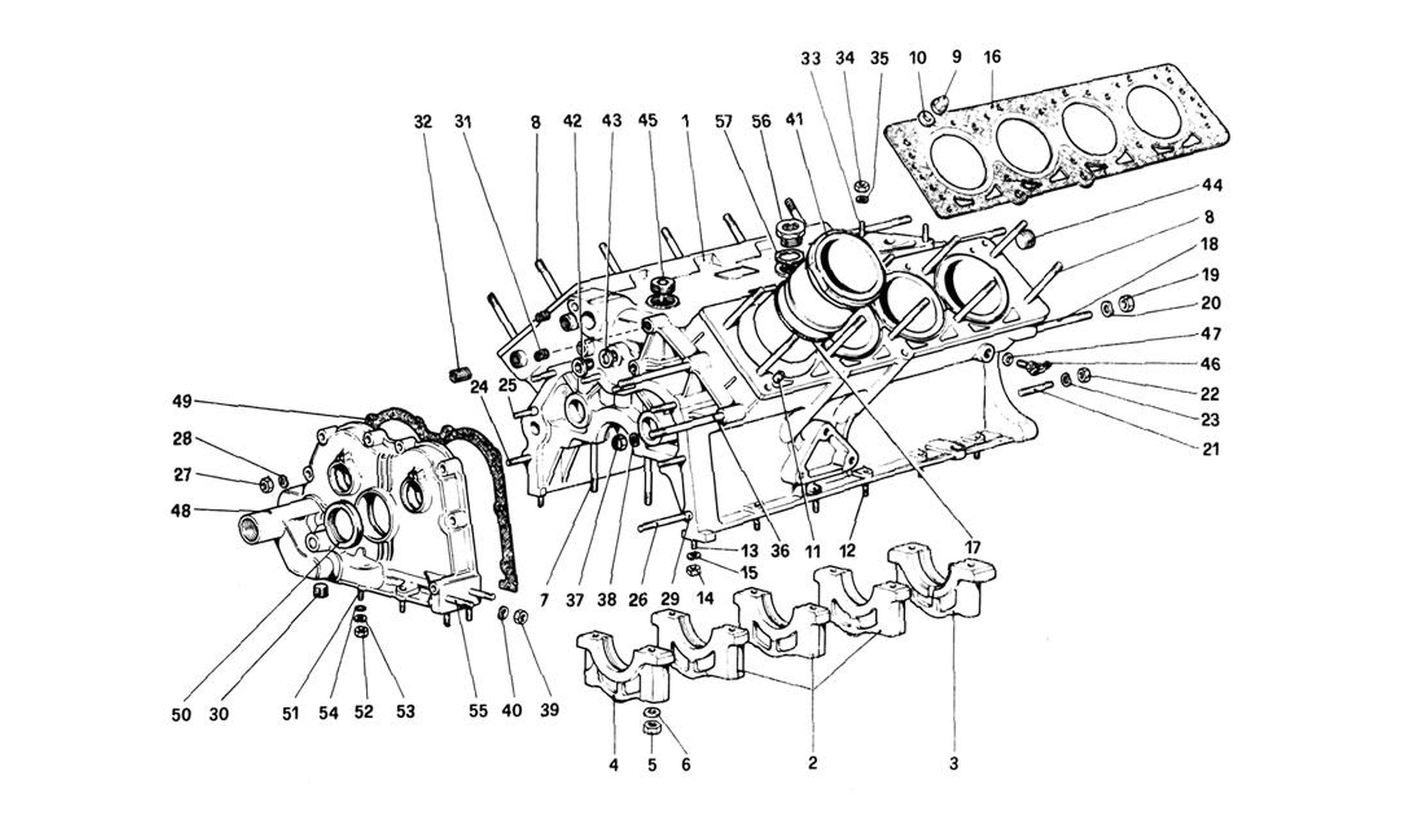 Schematic: Crankcase