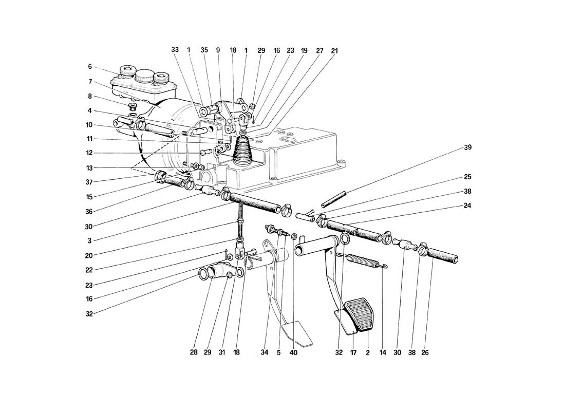 Schematic: Brake Hydraulic System