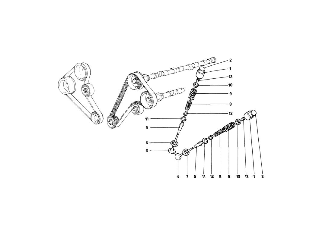 Schematic: Timing System - Tappets