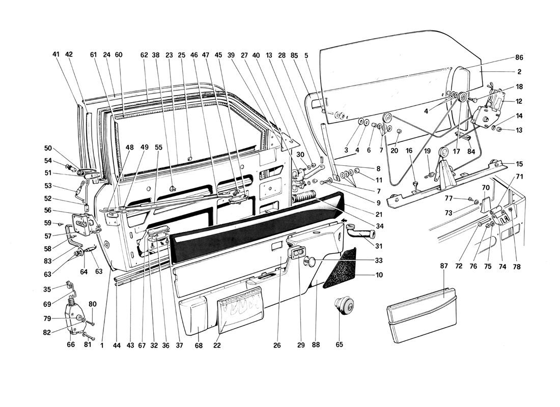 Schematic: Doors - Quattrovalvole