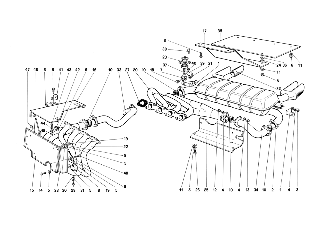 Schematic: Exhaust System