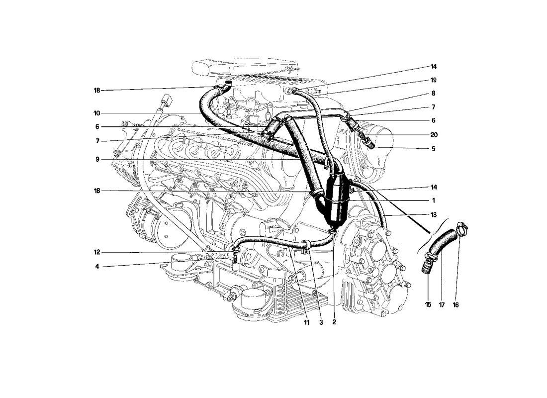 Schematic: Blow - By System