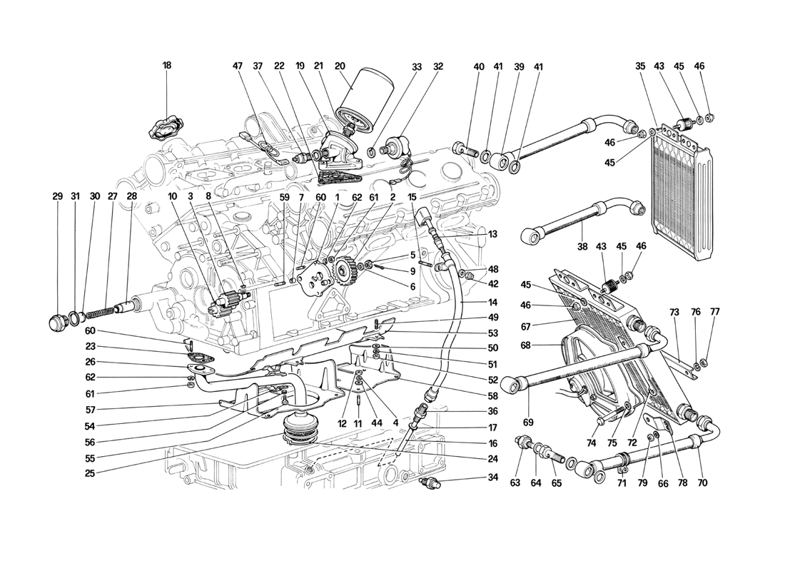 Schematic: Lubrication System