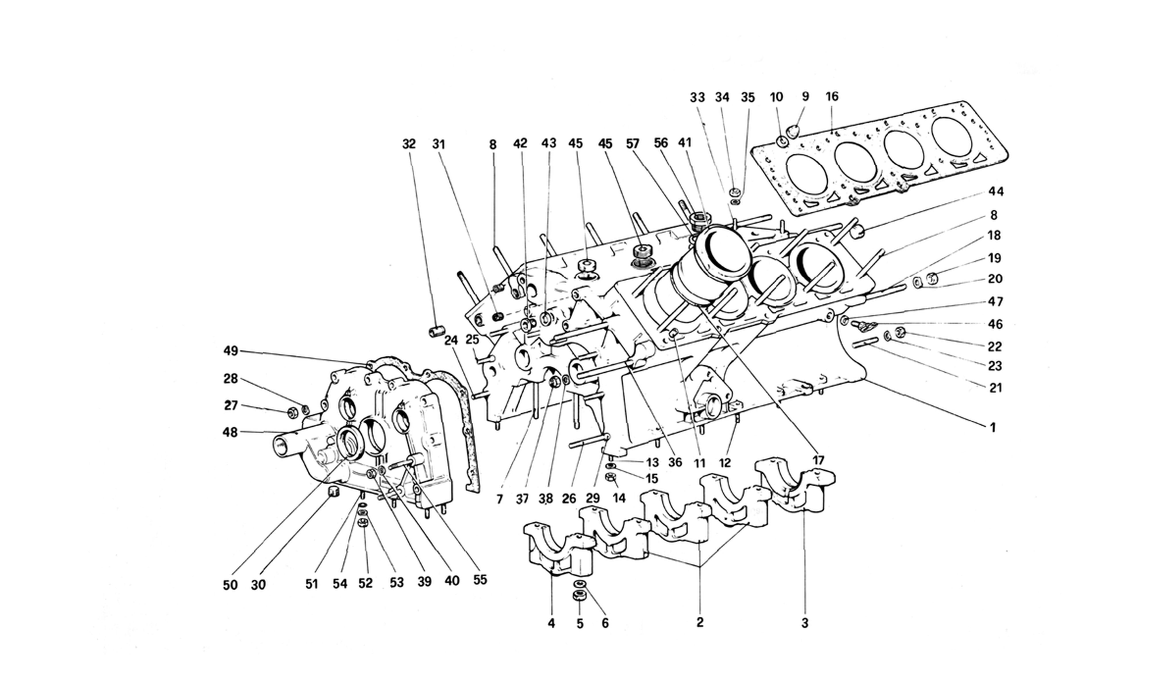 Schematic: Crankcase