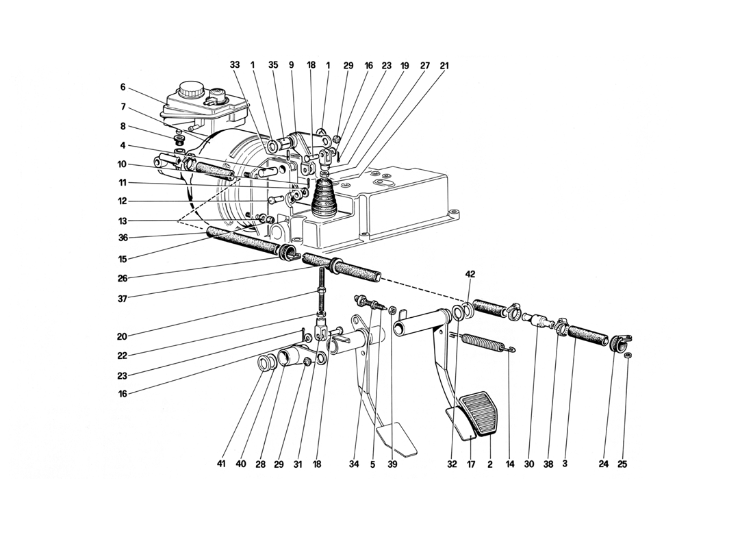 Schematic: Brake Hydraulic System