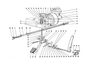 Throttle Control And Brake Hydraulic System (Variants For Rhd)