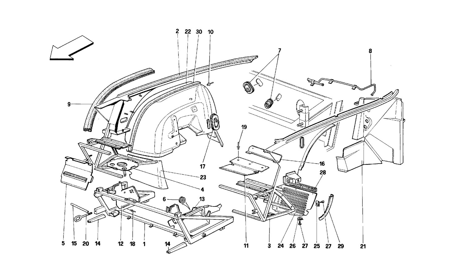 Schematic: Inner Element - Front Part