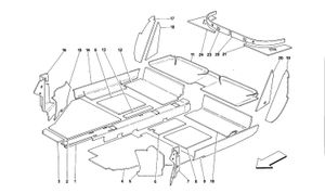 Interior Compartment Insulation - Coupe -