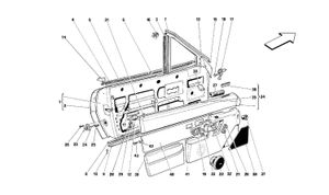 Doors -Cabriolet- Framework And Linings