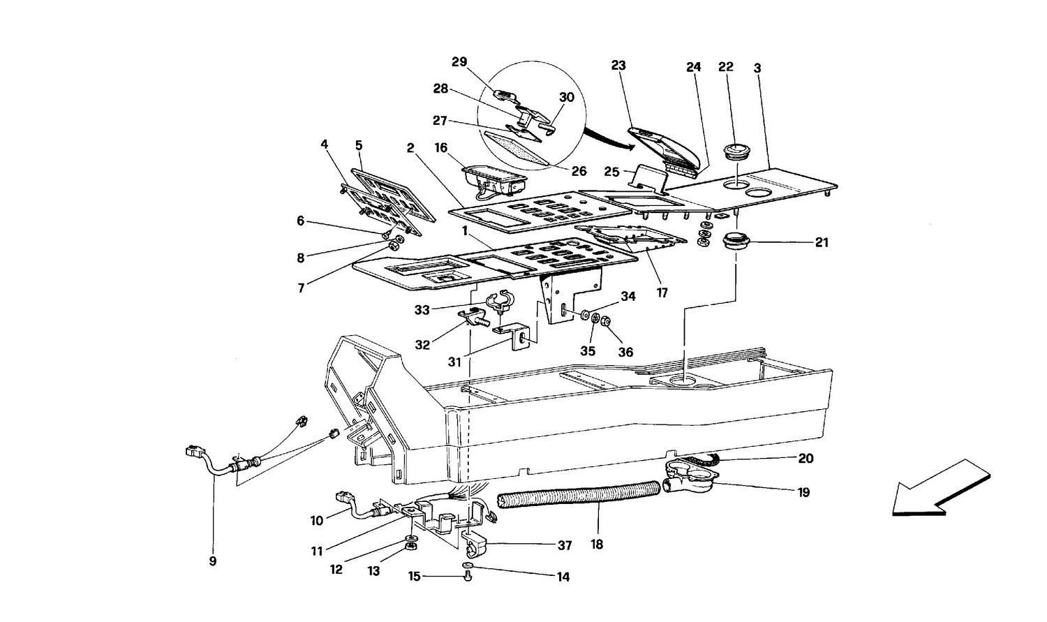 Schematic: Tunnel - Components - Coupe -