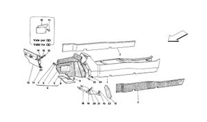 Tunnel - Framework And Linings - Cabriolet-