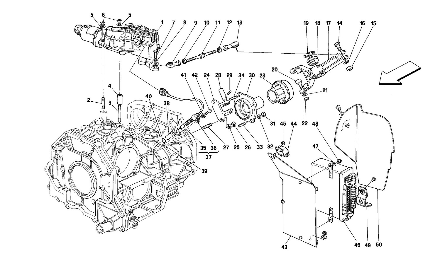 Schematic: Electronic Clutch - Controls