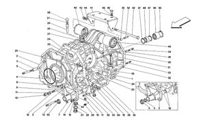 Gearbox Housing And Interm. Casing -Valid For Cars With 3P