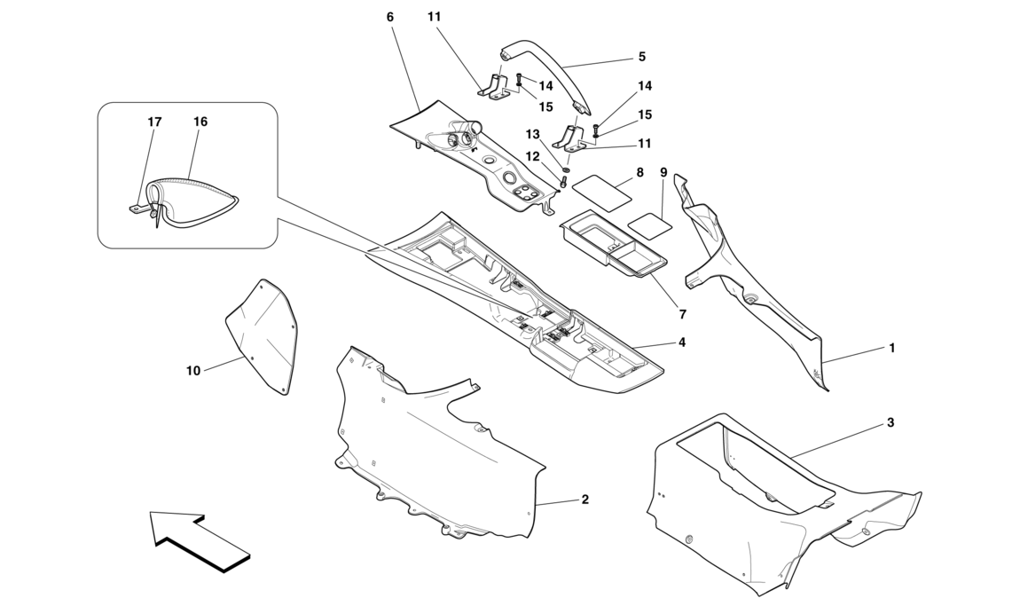 Schematic: Tunnel - Substructure And Accessories