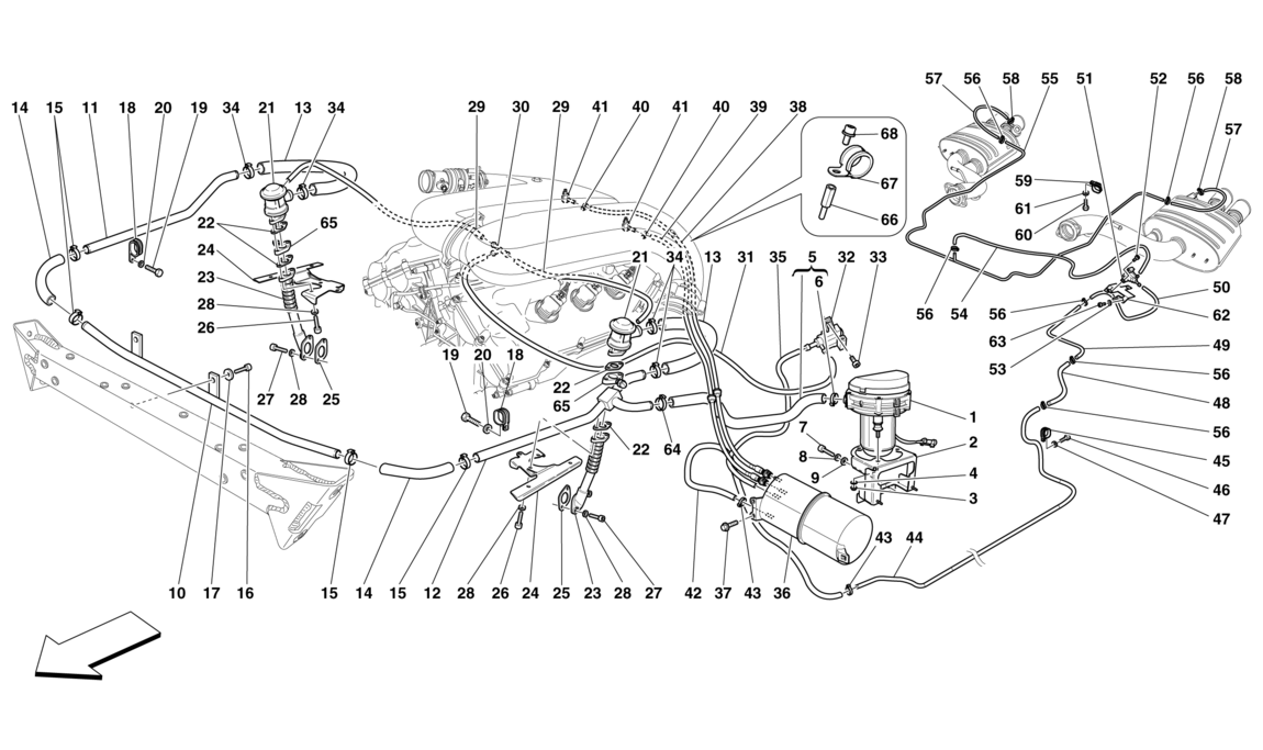 Schematic: Secondary Air System