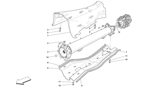 Engine/Gearbox Connector Pipe And Insulation